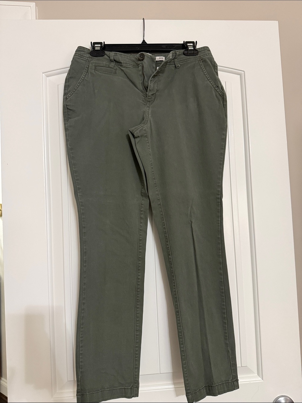 Women’s Olive Green Chino Pants